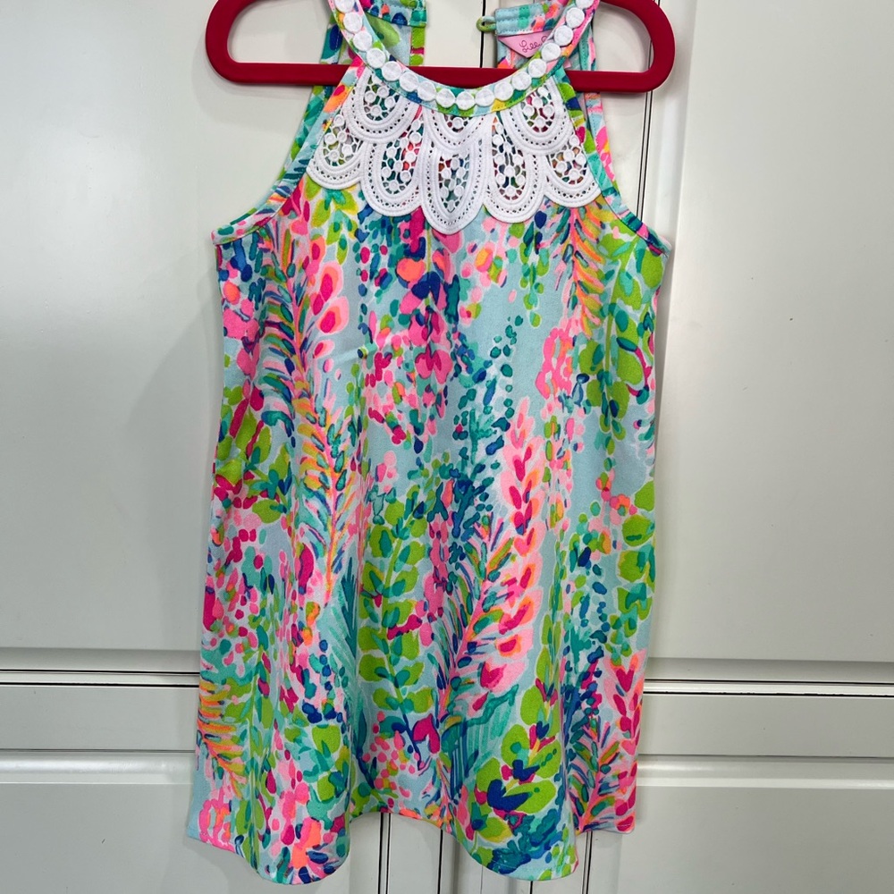 Lilly Pulitzer Catch The Wave girl dress